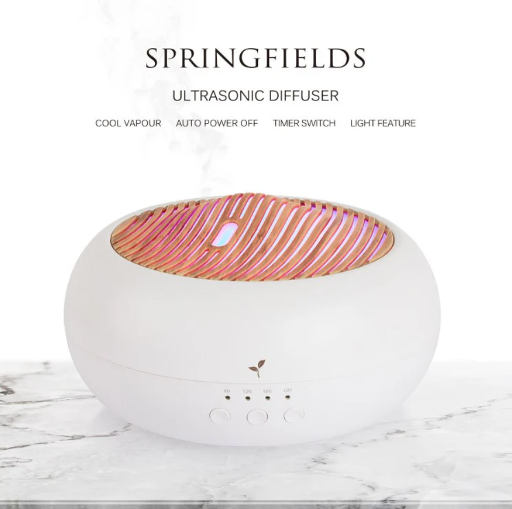 Springfields Ultrasonic Diffuser Wave Design