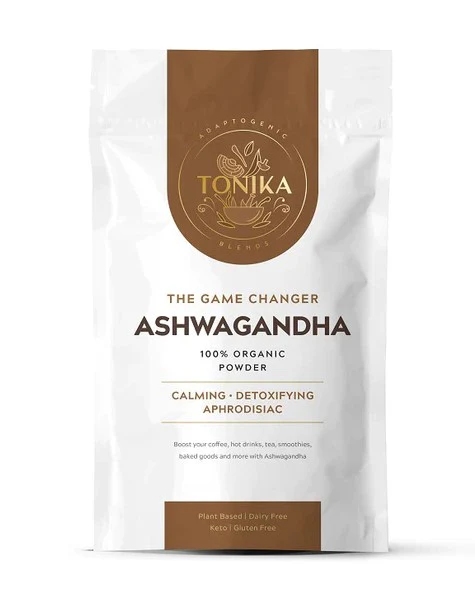 Tonika Organic Ashwagandha Powder THE GAME CHANGER 90g