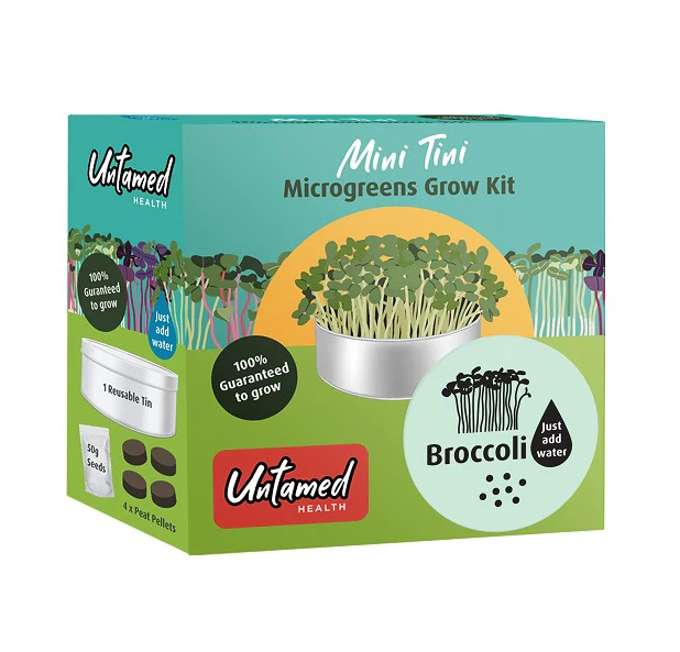 Untamed Mini Tini Microgreens Grow Kit Broccoli