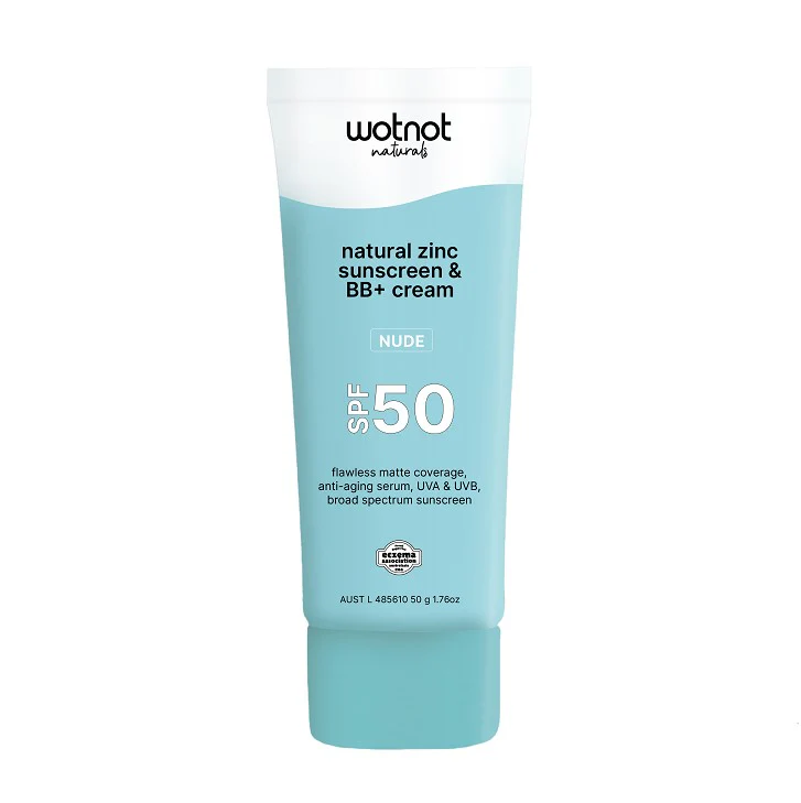 Wotnot Natural Zinc Sunscreen & BB Cream SPF50 50g - Image 2